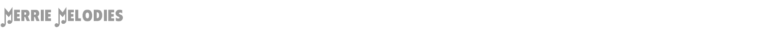 Merrie Melodies font preview